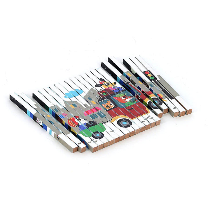 Puzzle Trubble Transportation by Ingela P Arrhenius