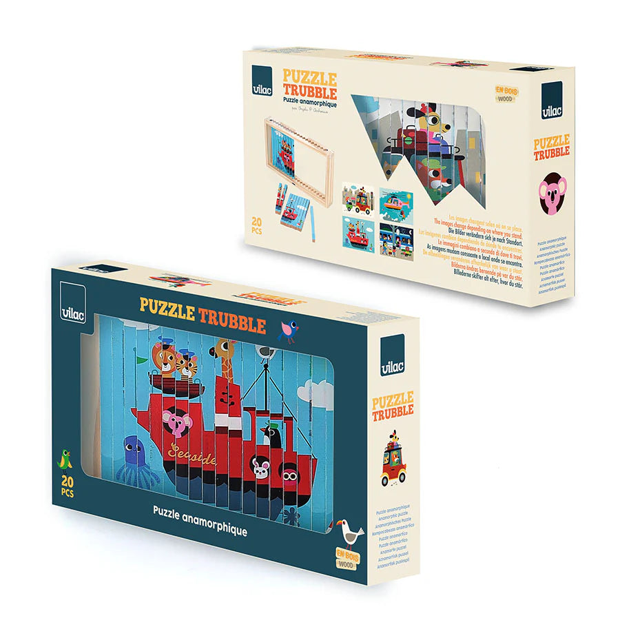 Puzzle Trubble Transportation by Ingela P Arrhenius
