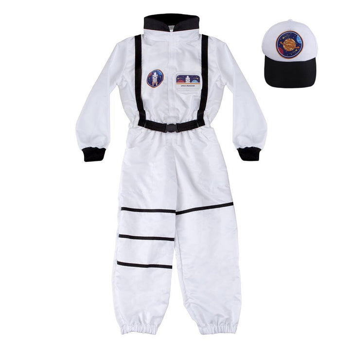 Astronaut Set with Jumpsuit, Hat & ID Badge (5-6Y)