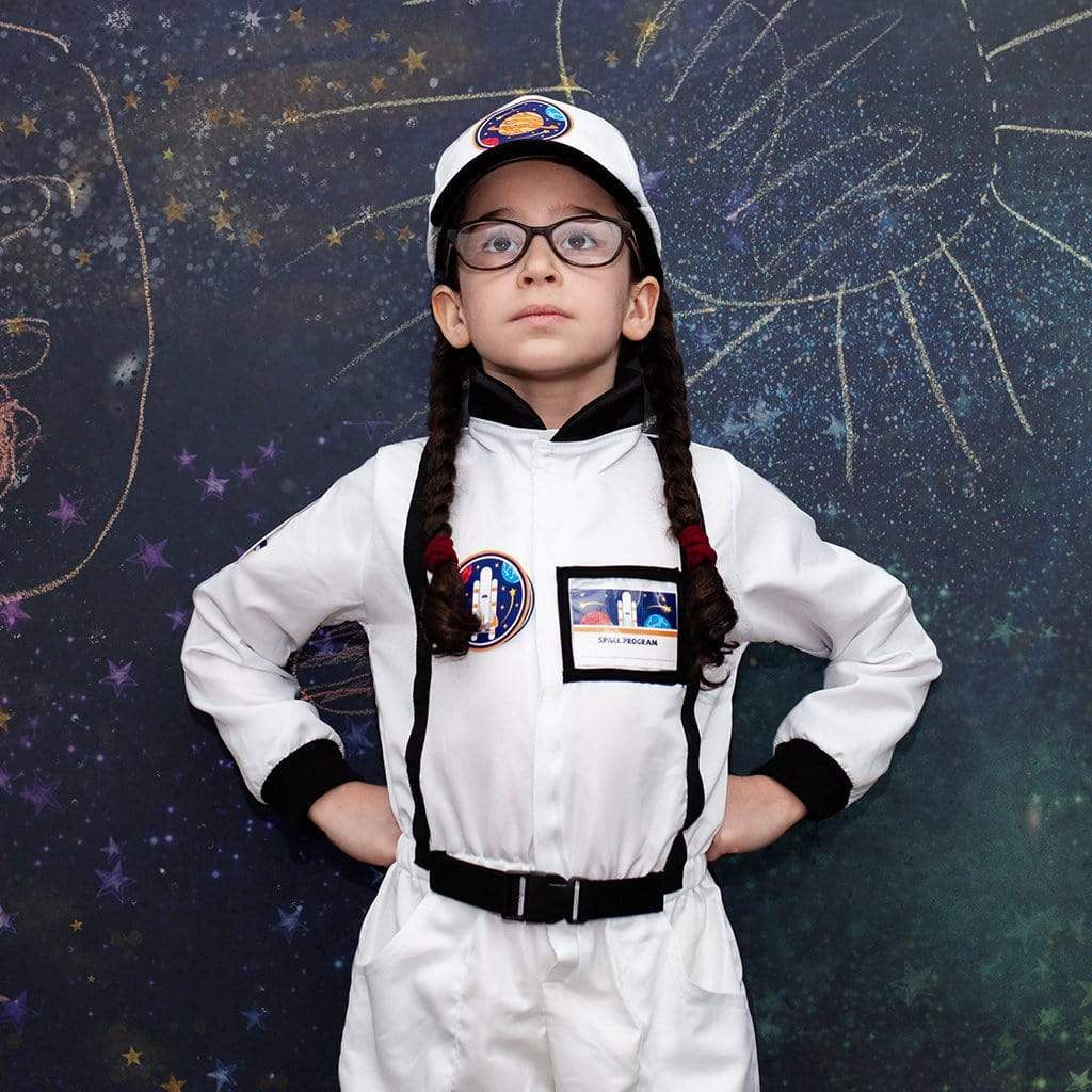 Astronaut Set with Jumpsuit, Hat & ID Badge (5-6Y)