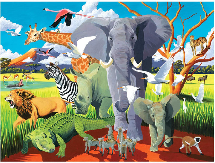 Wild Safari Puzzle 500pc