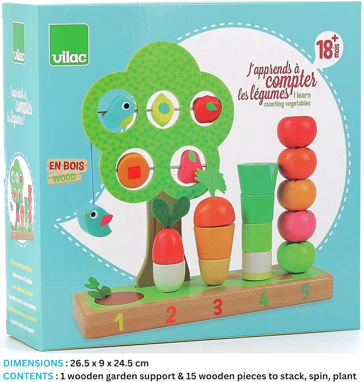 Activity - I learn counting vegetables