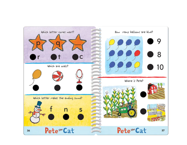 Hot Dots® Jr. Pete the Cat® Preschool Rocks! (Level 2)