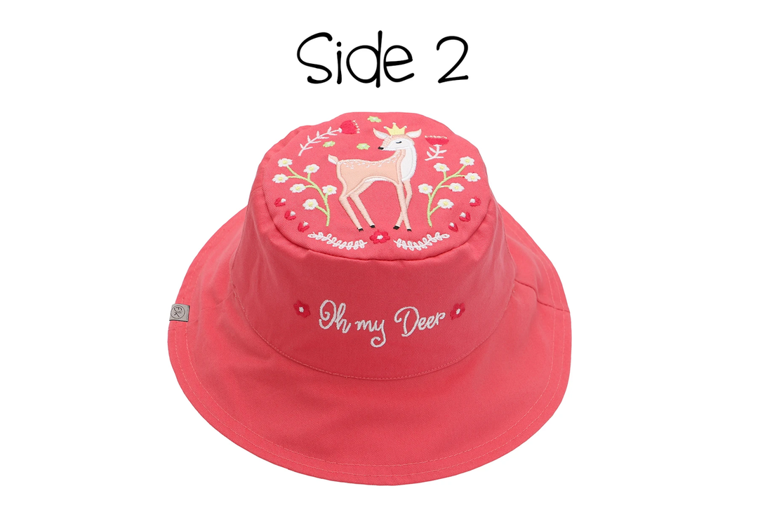 Kid's Reversible Sun Hat | Bunny & Dear