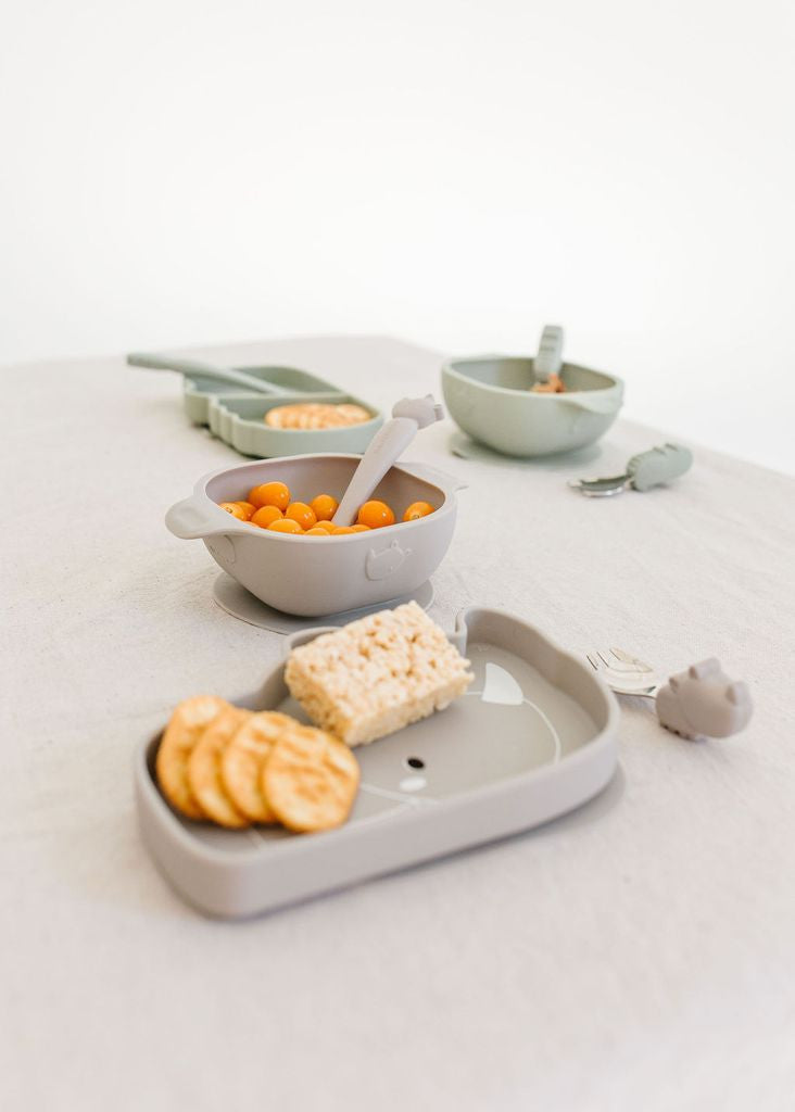 Silicone Suction Snack Plate