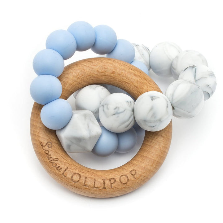 Trinity silicone and wood teether