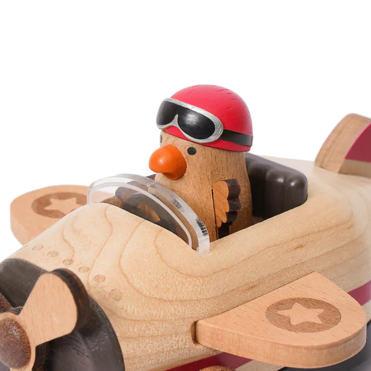 Bird Monoplane Music Box