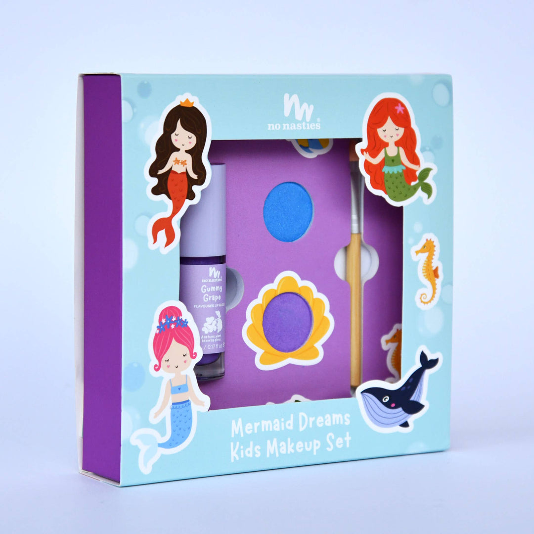 Mermaid Dreams Natural Kids Makeup Gift Set