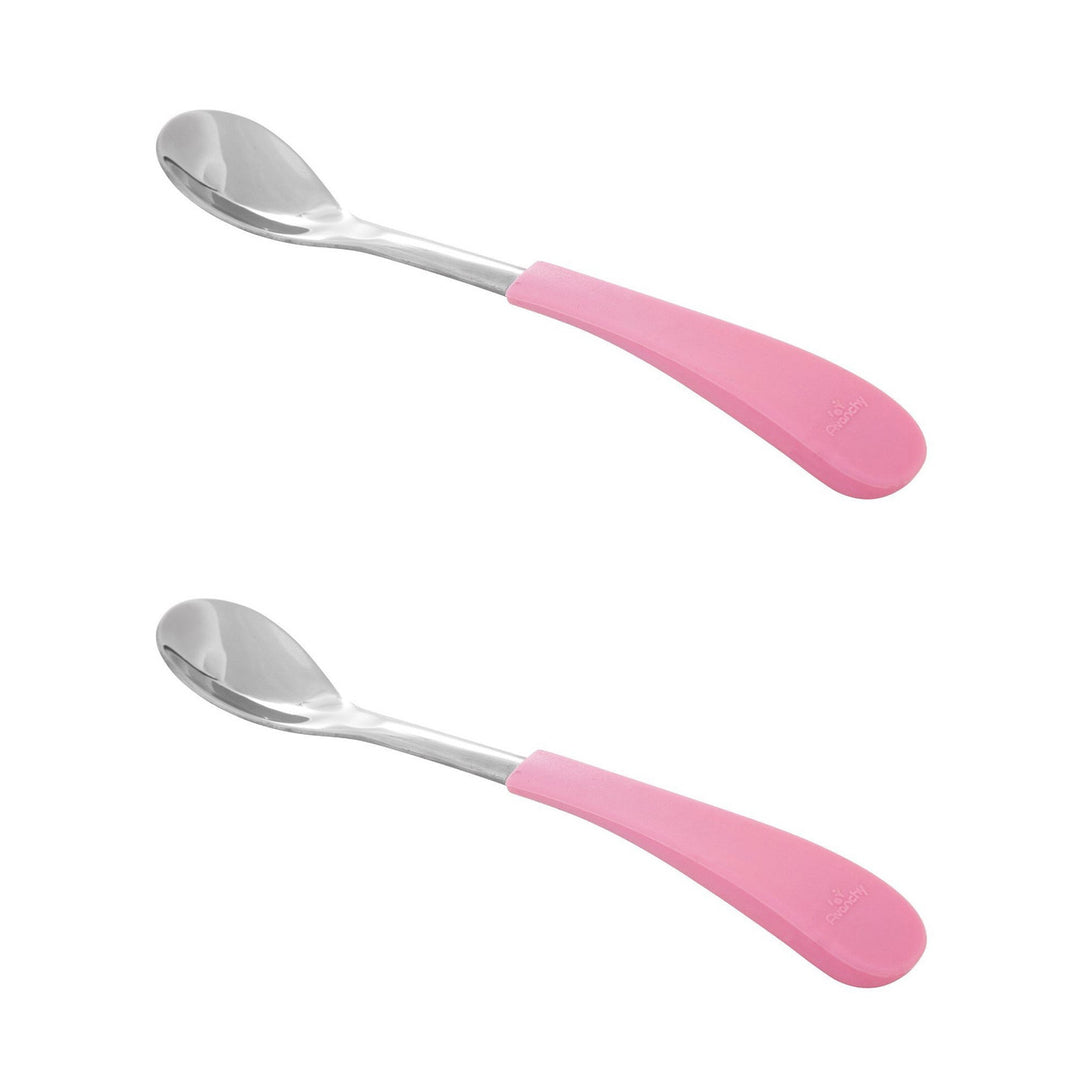 Stainless Steel Infant Training Spoons 2pk