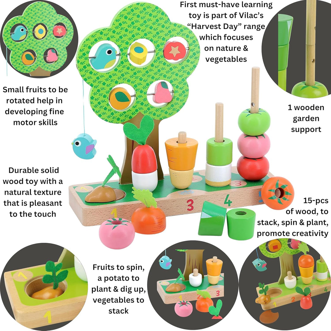 Activity - I learn counting vegetables