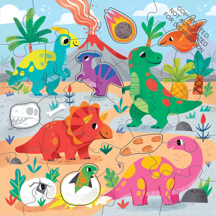 Dinosaur Park 25-Piece Floor Puzzle