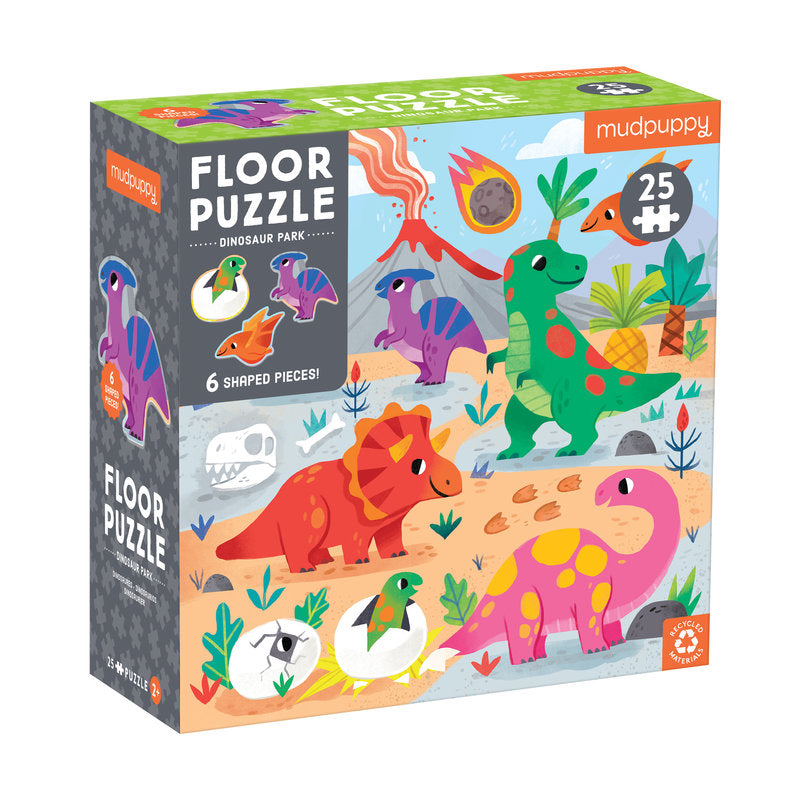 Dinosaur Park 25-Piece Floor Puzzle