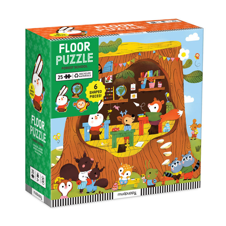 Forest School 25 Piece Floor Puzzle