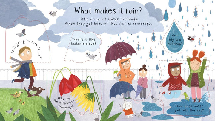 First Questions and Answers: What makes it rain?