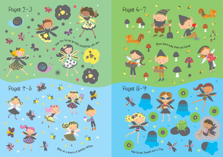 Sparkly Fairies Sticker Book