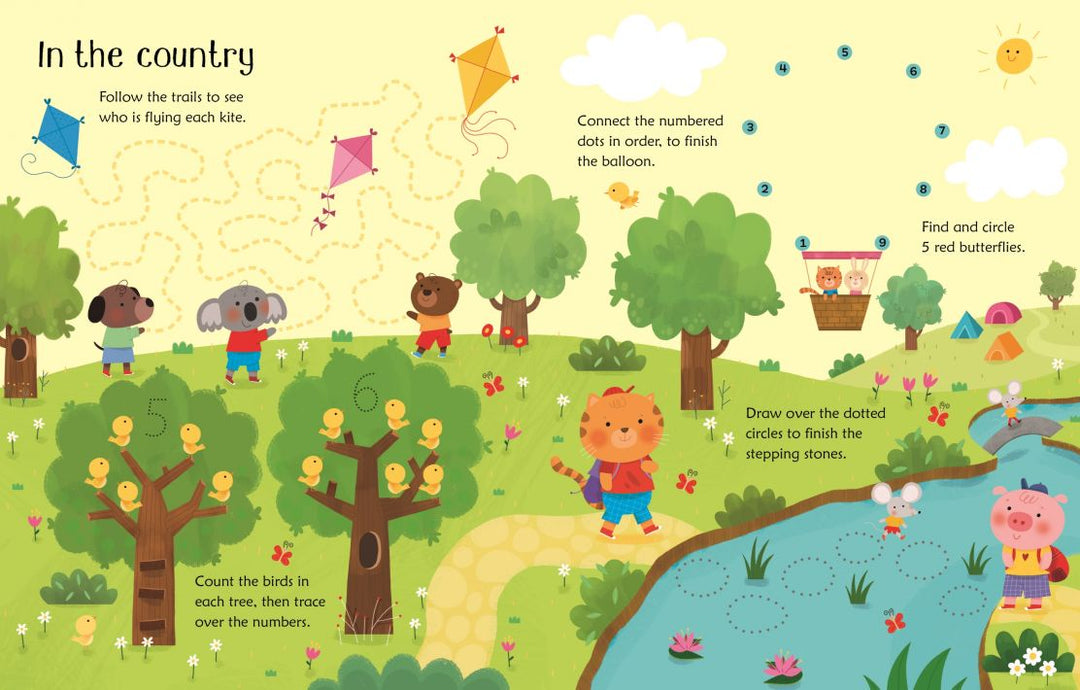 Wipe-Clean Summer Activities