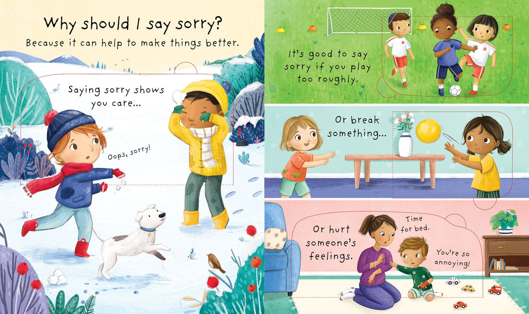 Very First Questions and Answers Why Should I Say Sorry?