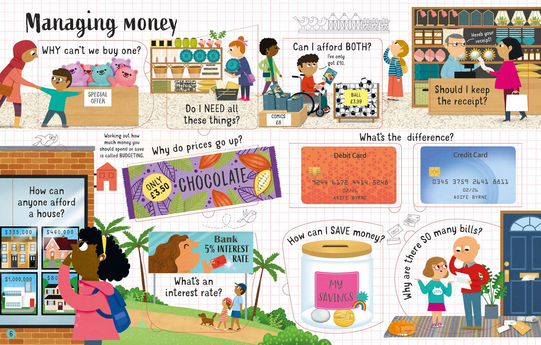 Lift-the-flap Questions and Answers about Money