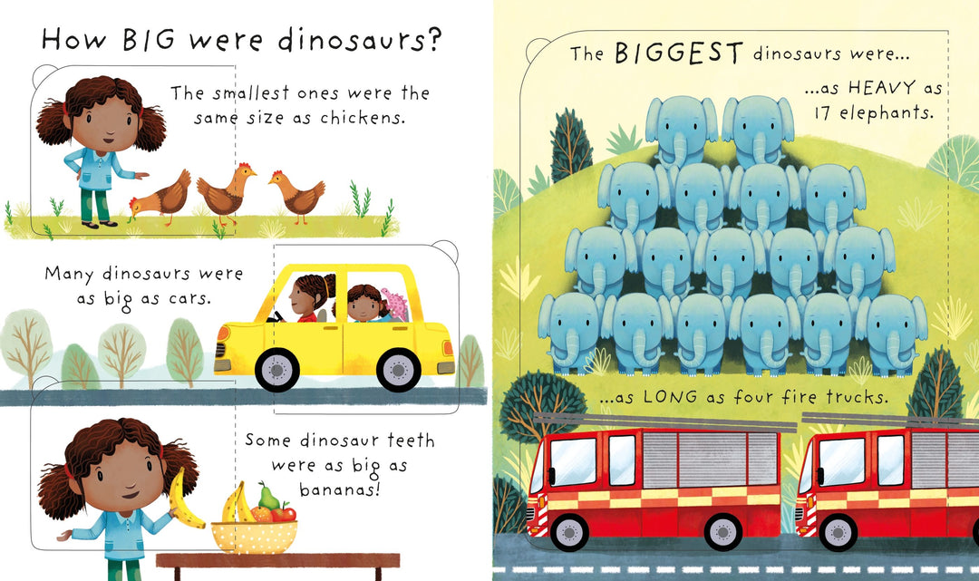 Very First Questions and Answers Are Dinosaurs Real?