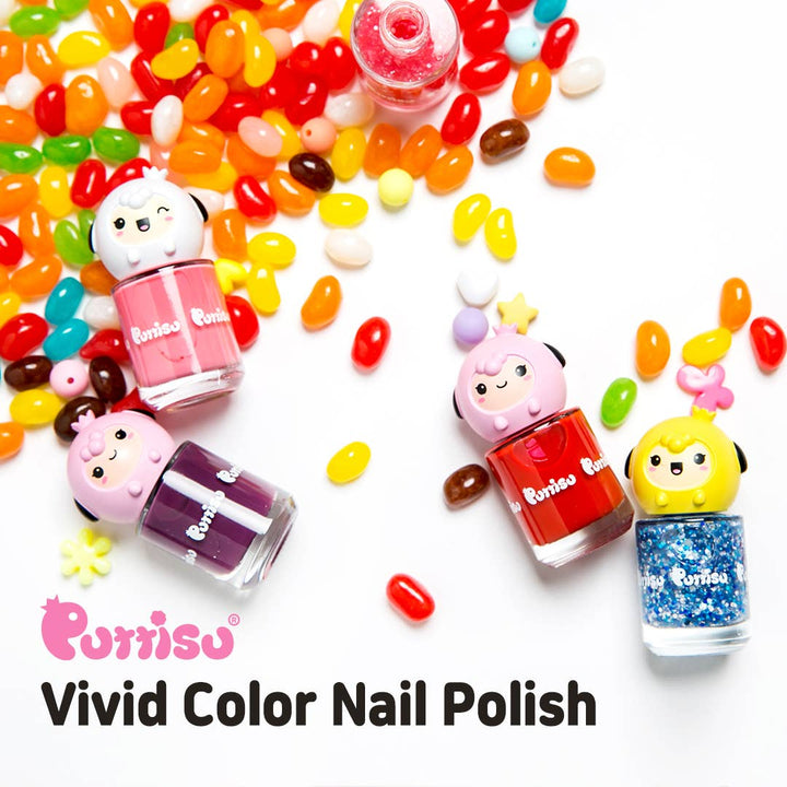 Safe Peel-Off Kids Nail Polish - Color