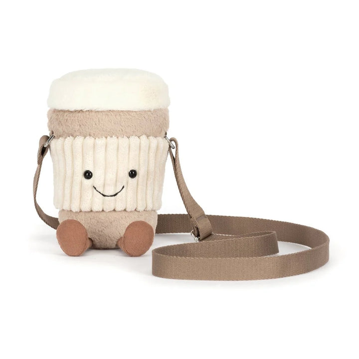 Jellycat Amuseables Perkle Coffee To-Go Shoulder Bag
