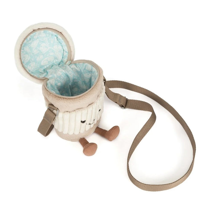 Jellycat Amuseables Perkle Coffee To-Go Shoulder Bag
