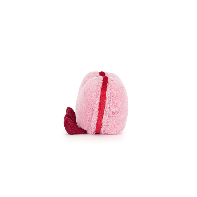 Jellycat Amuseables Colette Heart Macaron - Pink (Limit 1 Per Customer)