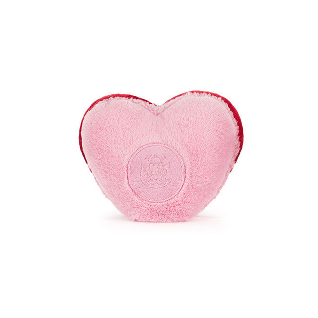 Jellycat Amuseables Colette Heart Macaron - Pink (Limit 1 Per Customer)