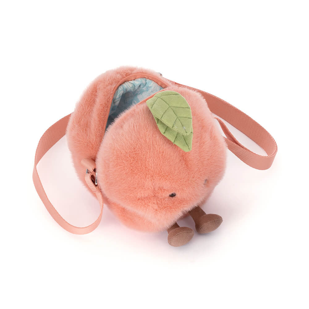 Jellycat Amuseables Peach Shoulder Bag (Limit 1 Per Customer)