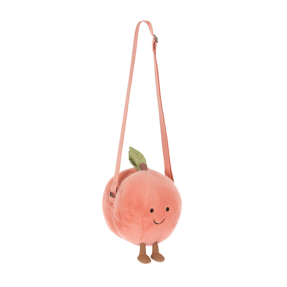 Jellycat Amuseables Peach Shoulder Bag (Limit 1 Per Customer)