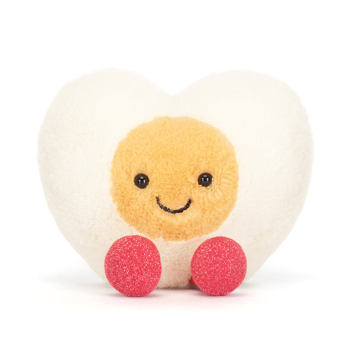Jellycat Amuseables Heart Boiled Egg (Limit 1 Per Customer)