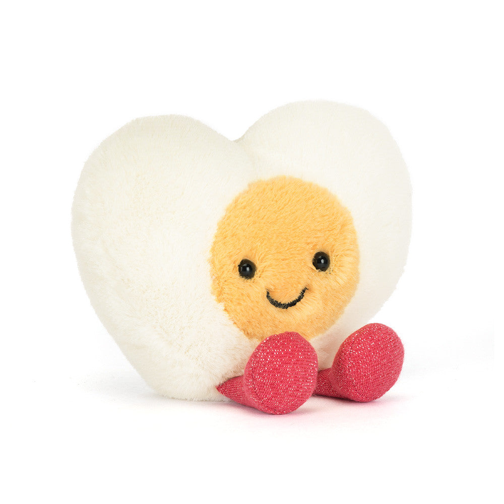 Jellycat Amuseables Heart Boiled Egg (Limit 1 Per Customer)