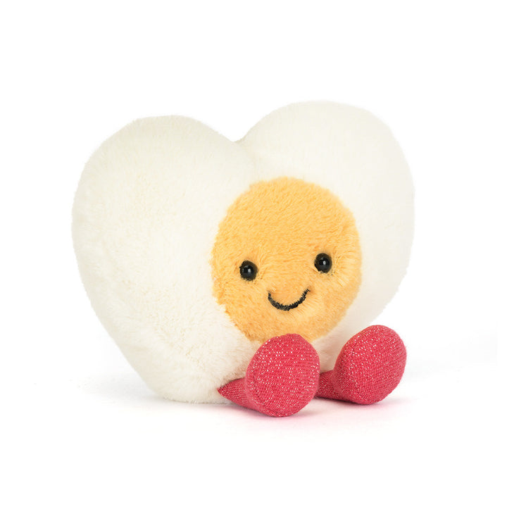 Jellycat Amuseables Heart Boiled Egg (Limit 1 Per Customer)