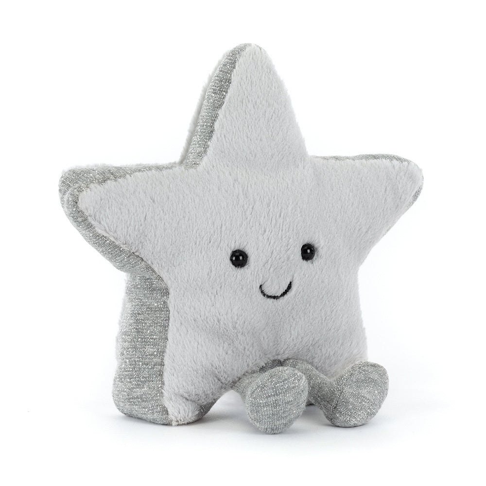 Jellycat Amuseables Silver Star (Limit 1 Per Customer)