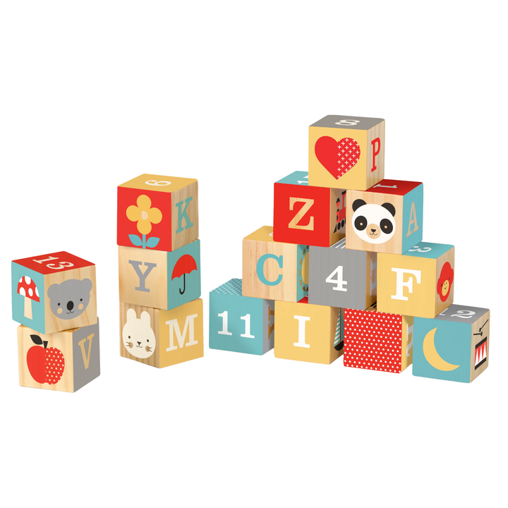 ABC Wooden Alphabet Blocks