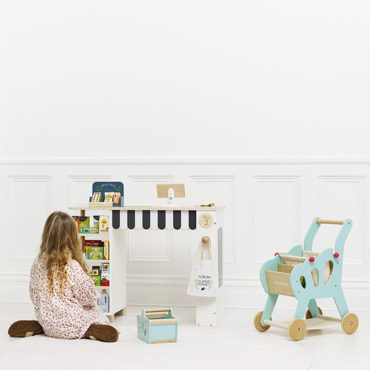 Roleplay - Shopping Grocery Trolley & Bag