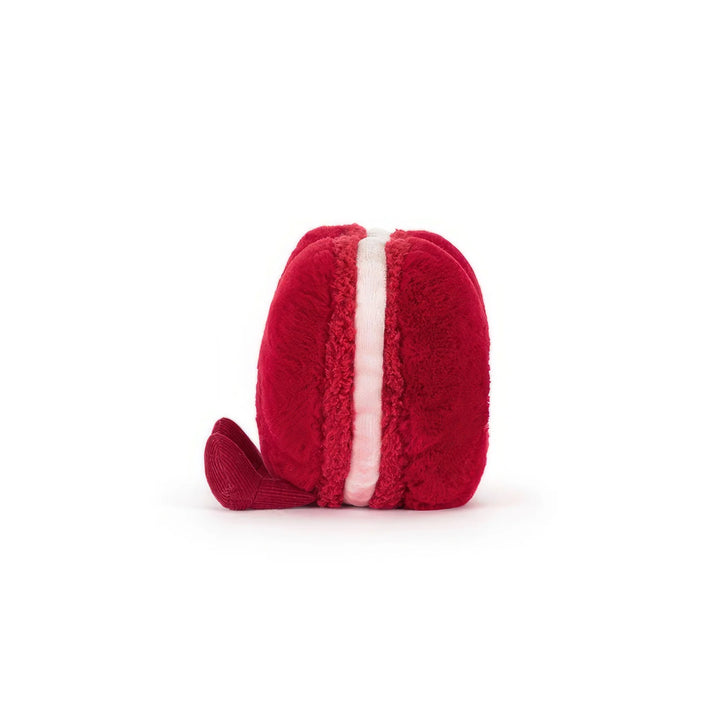 Jellycat Amuseables Colette Heart Macaron - Red (Limit 1 Per Customer)