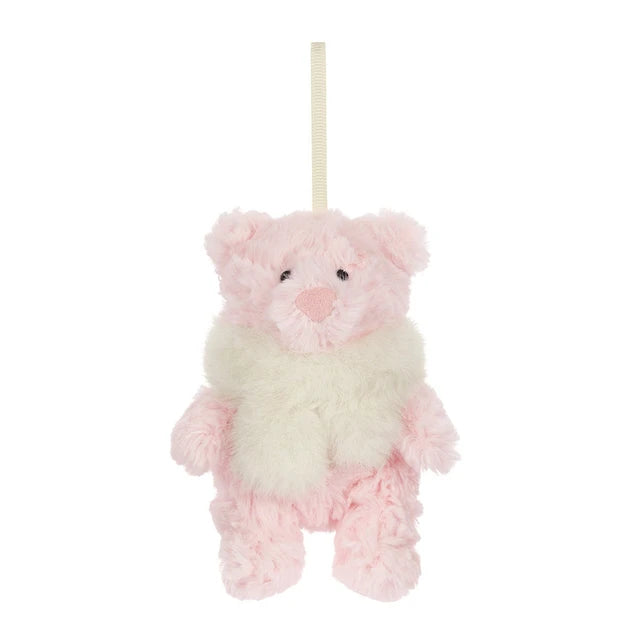 Jellycat Leola Bear Winter Warmer Decoration