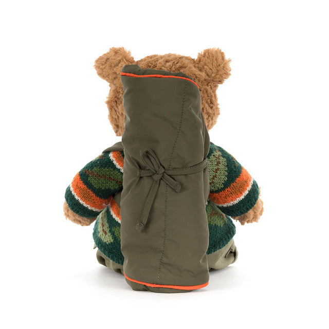 Jellycat Bartholomew Bear Hiking  Outfit