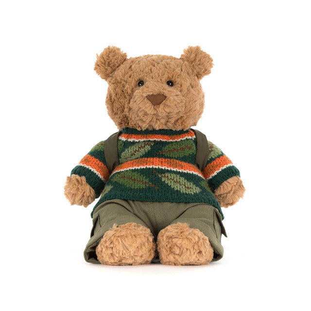 Jellycat Bartholomew Bear Hiking  Outfit