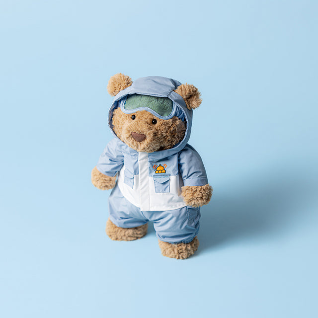 Jellycat Bartholomew Bear 'Snow Suit' (Limit 1 Per Customer)