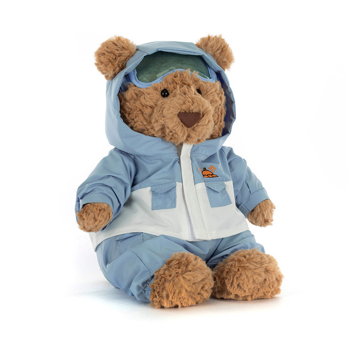 Jellycat Bartholomew Bear 'Snow Suit' (Limit 1 Per Customer)