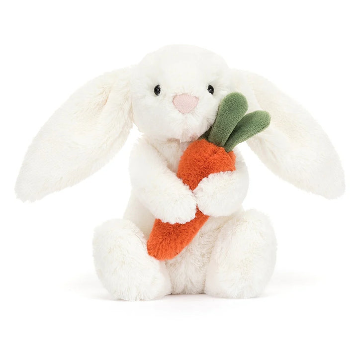 Bashful Bunny With Carrot