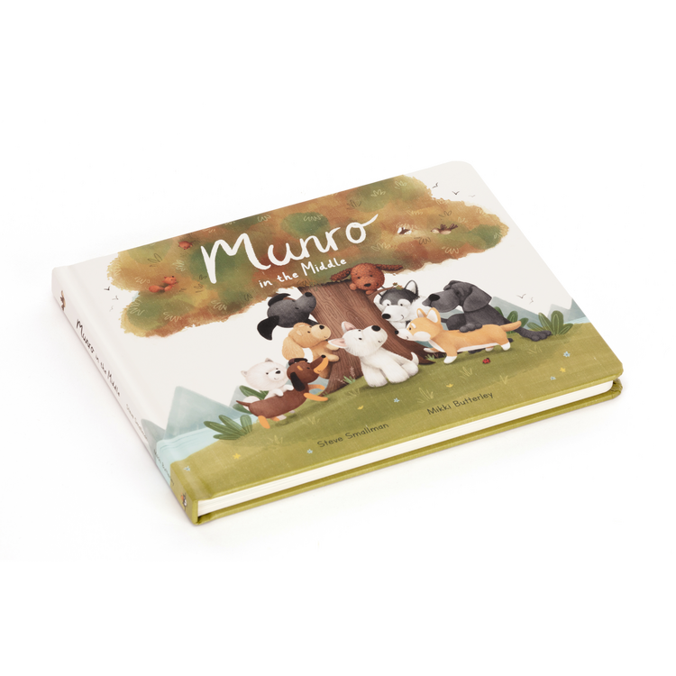Jellycat Munro in the Middle Book