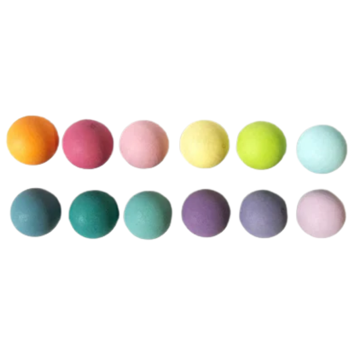 Balls Pastel 3.5cm 12pcs
