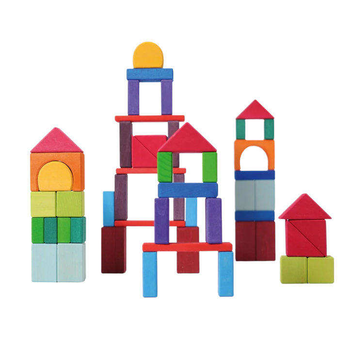 Blocks Geometrical, 60pcs