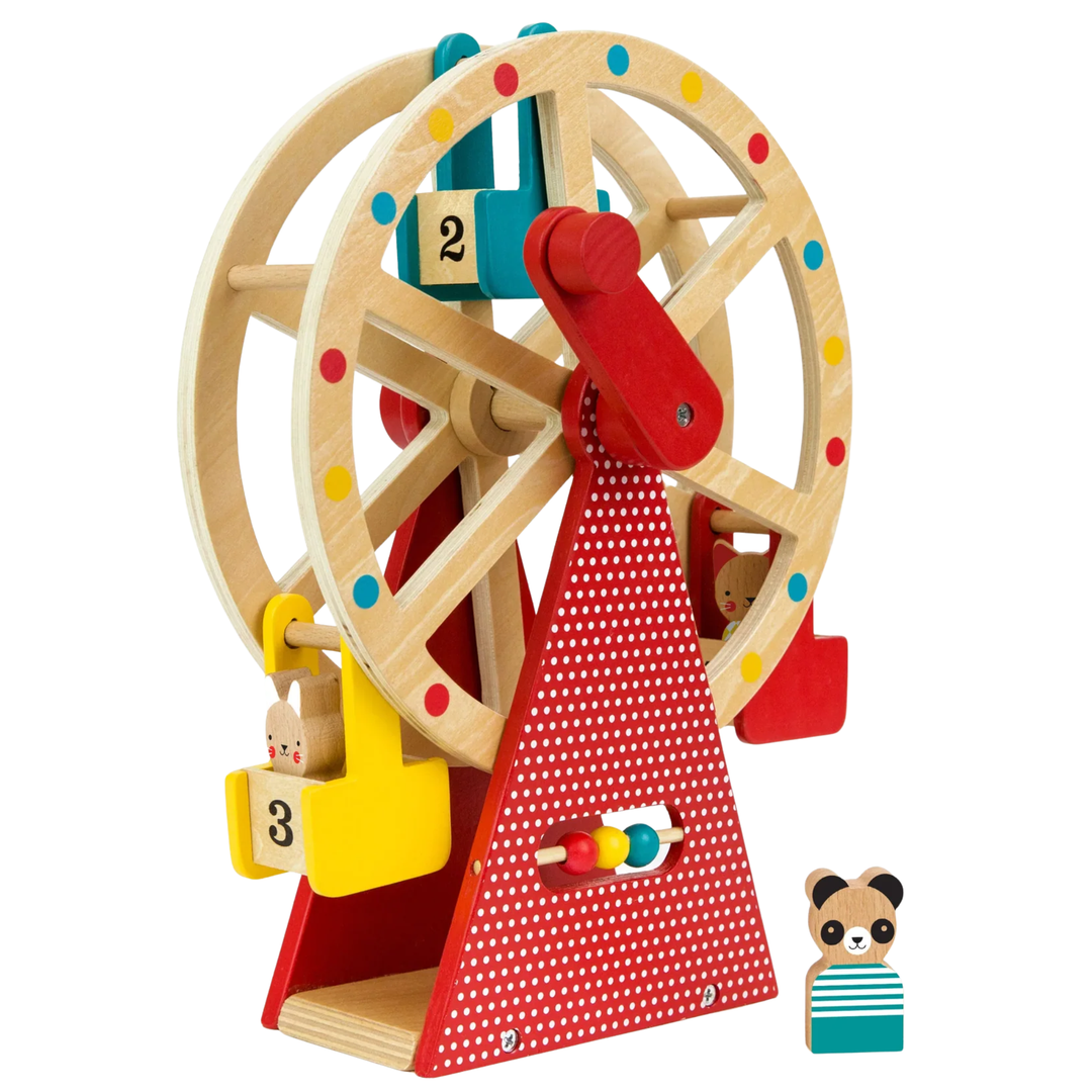 Carnival Play Set Wooden Ferris Wheel