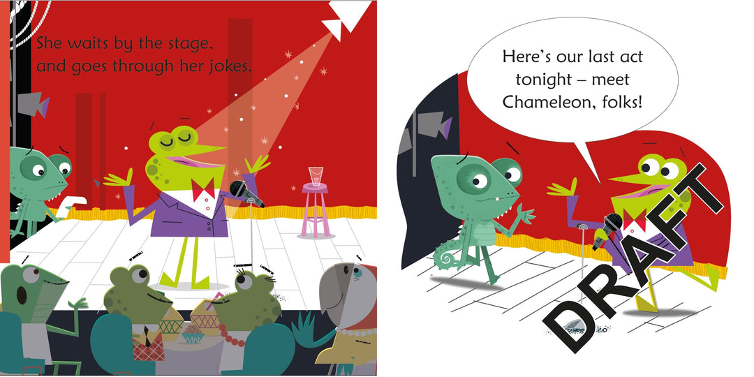Chameleon Comedian