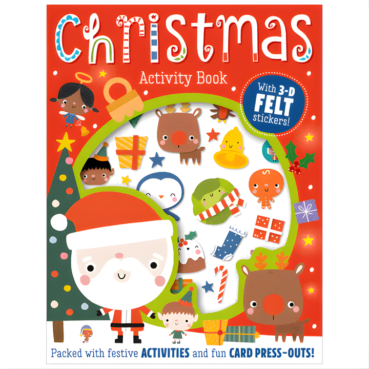 Christmas Activity Book: Felt Stickers