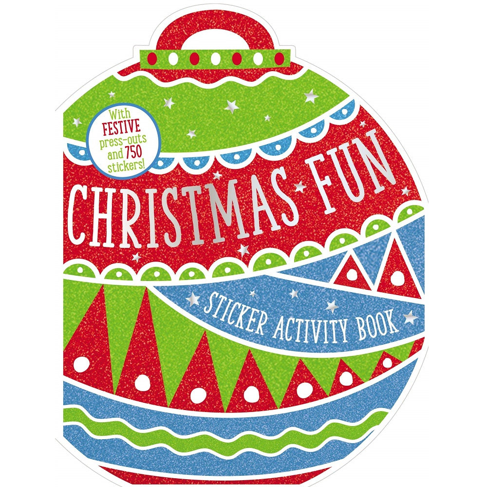 Christmas Fun Sticker Activity Book PB